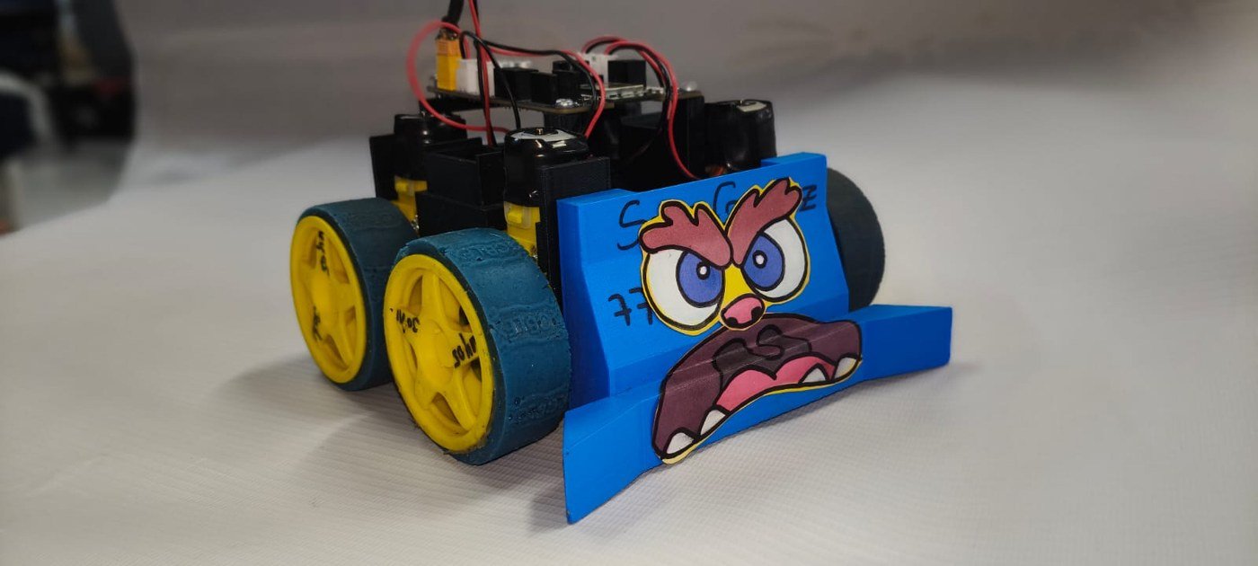 Robot azul TRINCABOT