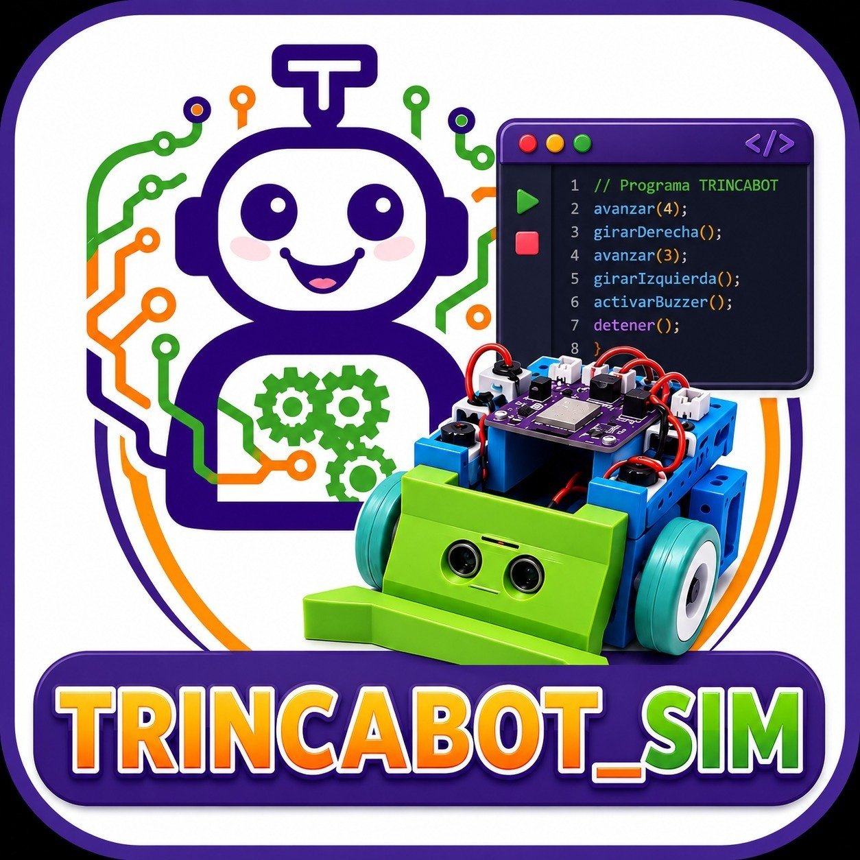 Logo TRINCABOT Sim Lab